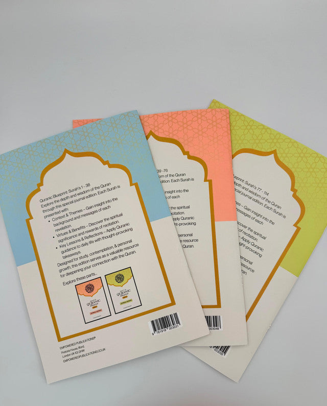 Quranic Blueprint – Journal Edition | Reflect, Memorize & Connect with the Qur’an | Empowered Publications