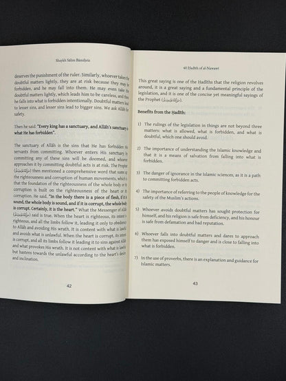 Explanation of 40 Hadith of Al-Nawawi — Authentic Hadith Commentary (MuSunnah Publications)