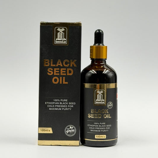 100 ml Pure Black Seed Oil – Cold-Pressed Nigella Sativa for Prophetic Wellness