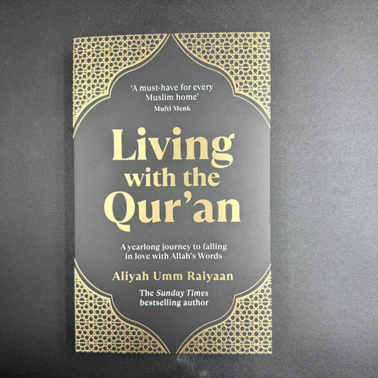 Living with the Qur’an by Mufti Menk – Islamic Guidance Book for Spiritual Growth & Muslim Home Essentials