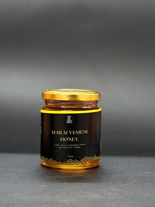 Marai Yemeni Honey 450g | 100% Pure Natural Honey from Yemen