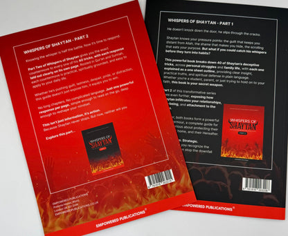 Whispers of Shaytan – Know the Traps, Break Them & Strengthen Your Imaan-islamicbrands