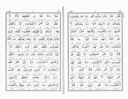 Word-by-Word Quran with Urdu Translation by Dr Farhat Hashmi – Hardcover (2 Volume Set)

