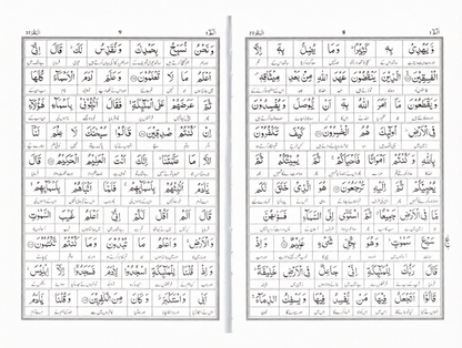 Word-by-Word Quran with Urdu Translation by Dr Farhat Hashmi – Hardcover (2 Volume Set)