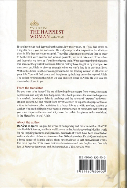 You Can Be the Happiest Woman in the World | Islamic Book by Dr. Aaidh Al-Qarni-islamicbrands.org