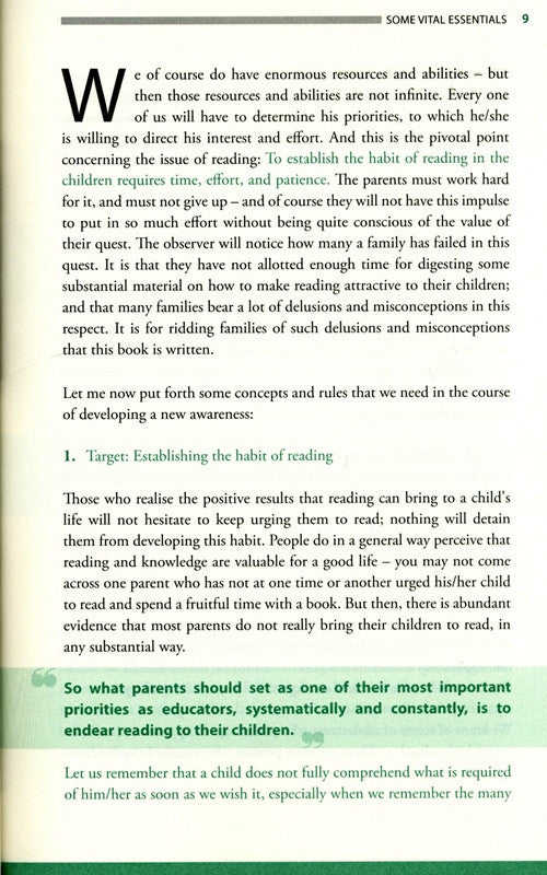 A Child Reads (Successful Family Upbringing Series 06) | Practical Guide to Raising Lifelong Readers