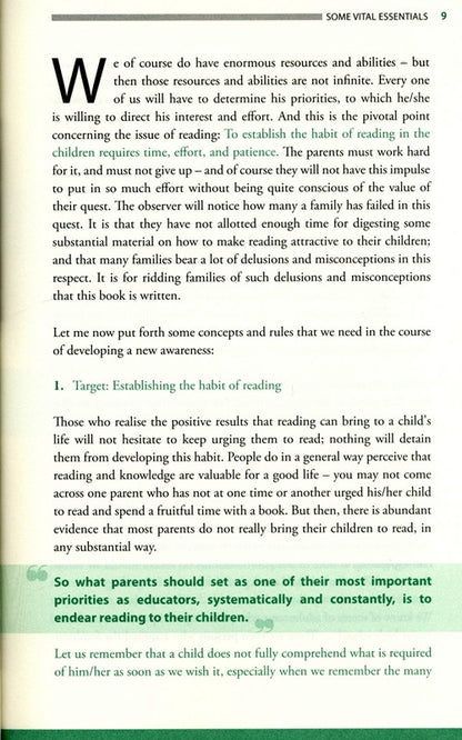 A Child Reads (Successful Family Upbringing Series 06) | Practical Guide to Raising Lifelong Readers
