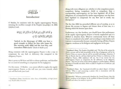 A Description of the Supererogatory Sunnah Prayers | Guide to Voluntary Prayers in Islam