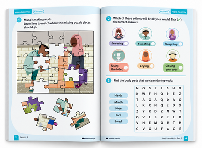 Hanafi Fiqh & Ubudiyyah Level 1 | Islamic Worship Book for Children Ages 5+ | Quranic Tarbiyah