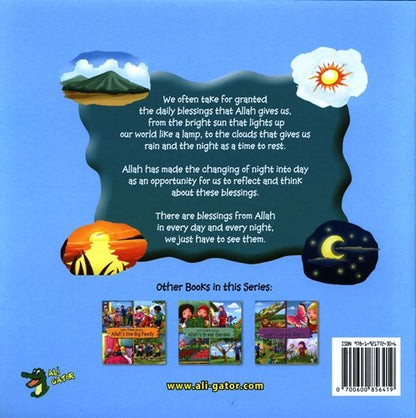 Allah’s Daily Blessings – Let’s Think About | Islamic Kids Book by Ali Gator | Muslim Children’s Manners Series