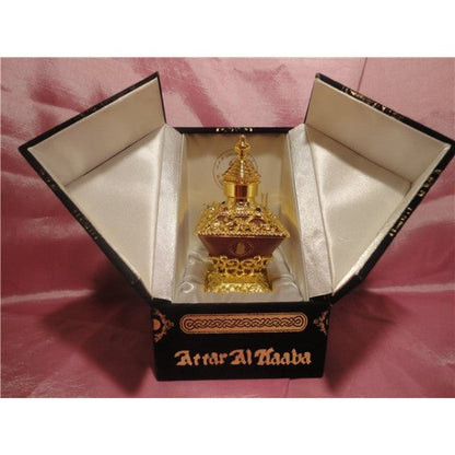 عطر الكعبة 25 مل – زيت عطري الحرمين | عطر فاخر من العود والورد الإسلامي