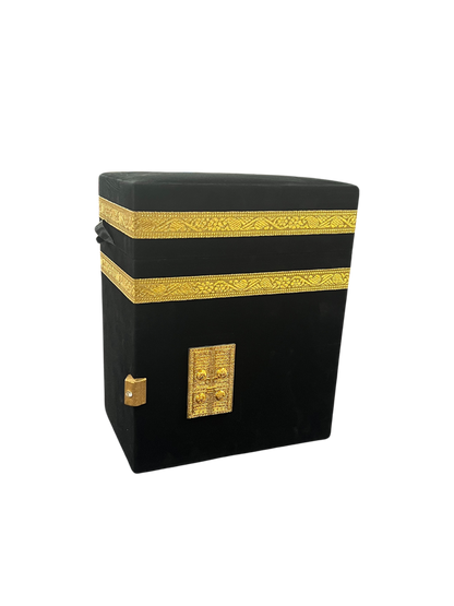30 Juz Quran in Velvet Kaaba Box – 9-Line Uthmani Script Premium Set