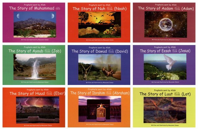 Prophet Sent By Allah – 15 Stories of Prophets Muslim Kids Story-Islamic book