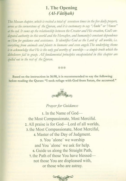 The Clear Quran English Only – Large Print Hardcover (23×34 cm) |  Easy English Translation