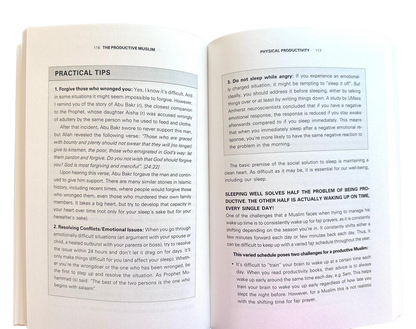 Islamic Productivity Books – The Barakah Effect & The Productive Muslim by Mohammed Faris