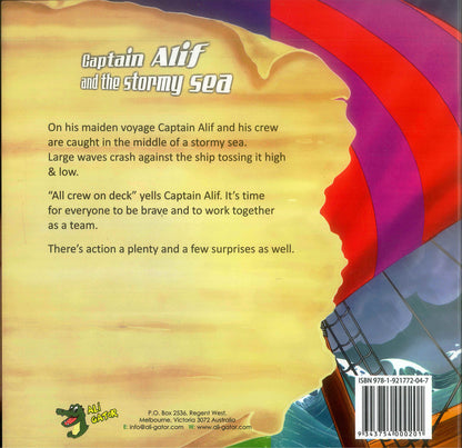 Captain Alif and the Stormy Sea – Islamic Adventure Storybook for Children