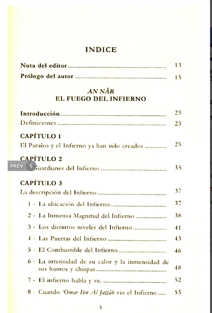 SPANISH-El Paraíso y el Infierno en el Islam – Serie La Creencia Islámica (Vol. 5-3) – Libro en Español