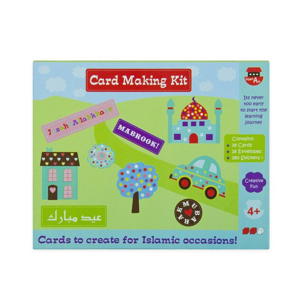 Islamic Occasions Card Making Kit – Creative Islamic Craft Activity Set for Kids