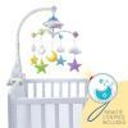 Moon & Stars Quran Cot Mobile – Baby Mobile by Desi Doll