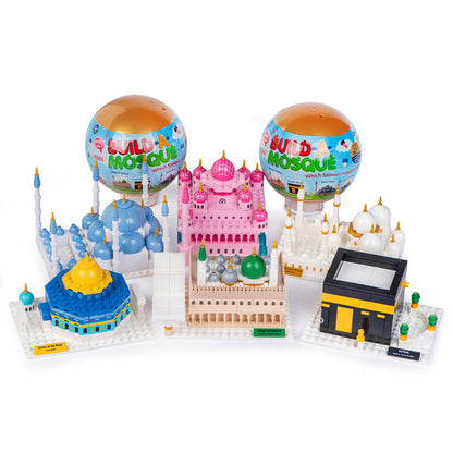Build a Mosque Mini Surprise Ball Building Kits – Islamic Building Toy for Kids