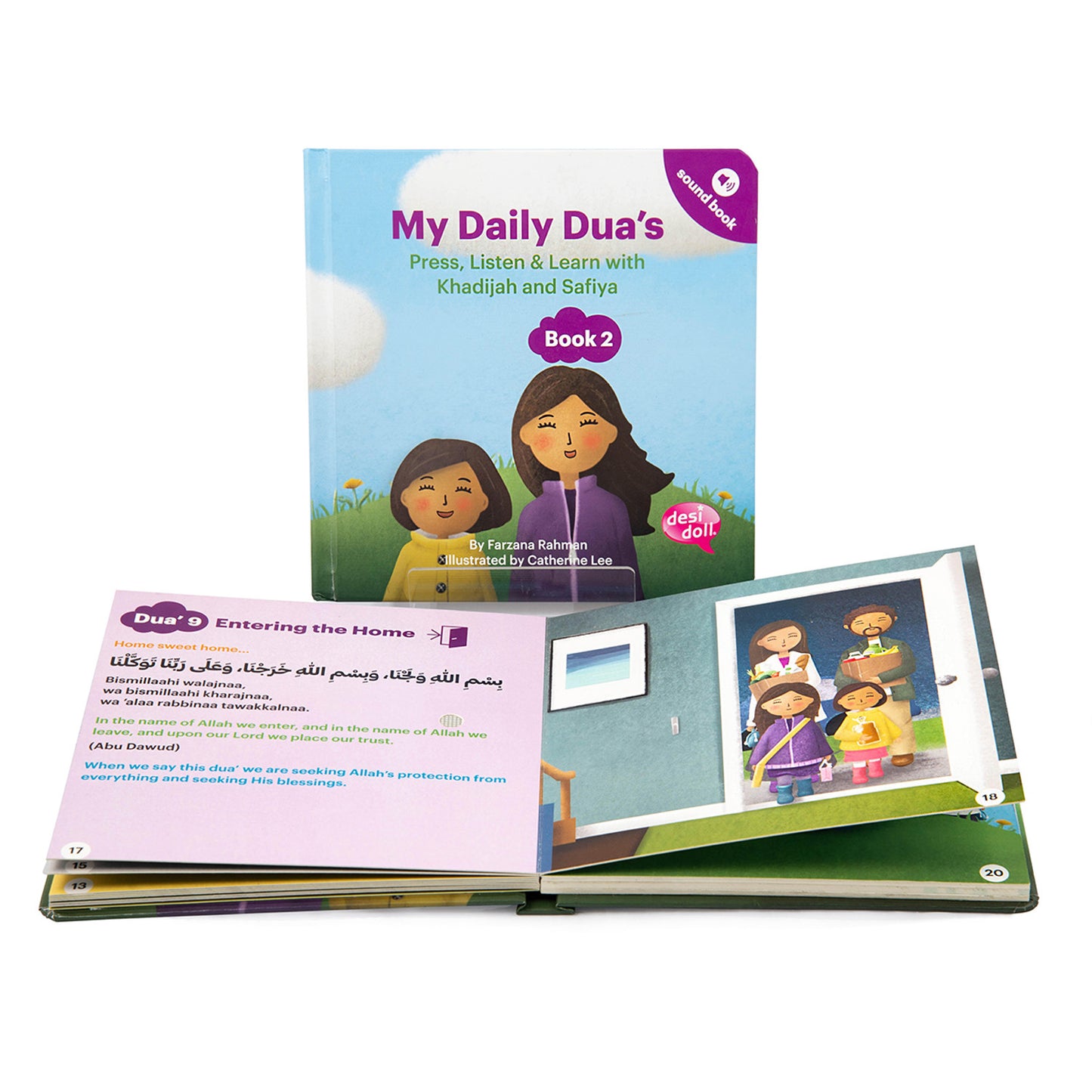 My Daily Duas Story Sound Book 2 | Interactive Islamic Sound Book for Kids