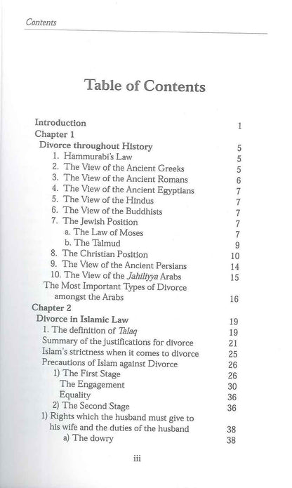 Divorce: Its History, Legislation & Modern Reality – Samir El-Atar | Islamic Perspective on Divorce