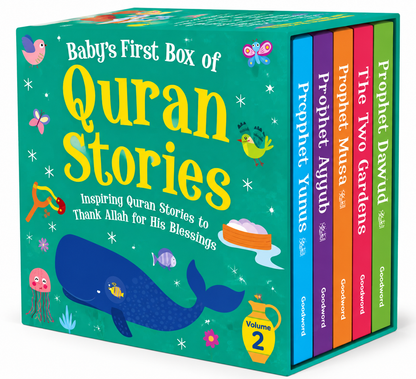 Baby’s First Quran Stories | 5 Islamic Children’s Board Books | Toddler Learning