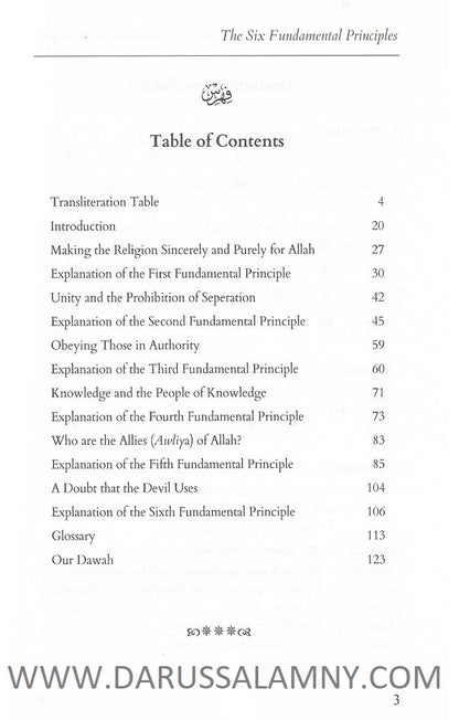 Explanation of the Six Fundamental Principles – English Islamic Creed (Aqeedah)