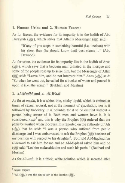 Fiqh Course Tahaarah, Salaah & Janaa'iz