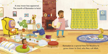 First Festivals: Ramadan – Lift-the-Flap Board Book for Kids | Islamic Children’s Book About Ramadan