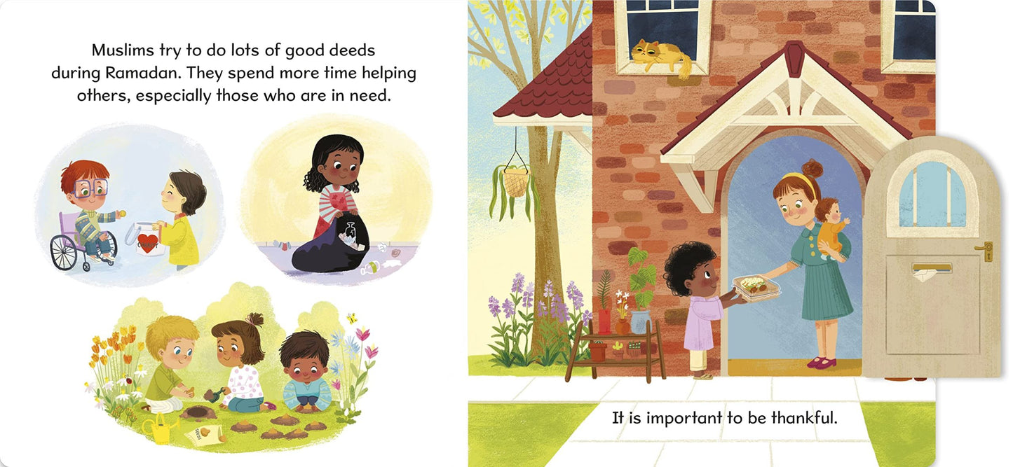 First Festivals: Ramadan – Lift-the-Flap Board Book for Kids | Islamic Children’s Book About Ramadan