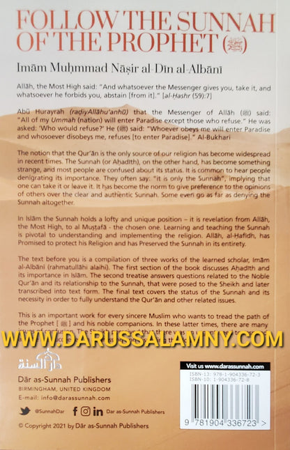 Follow the Sunnah of the Prophet – Islamic Guide to Hadith & the Sunnah