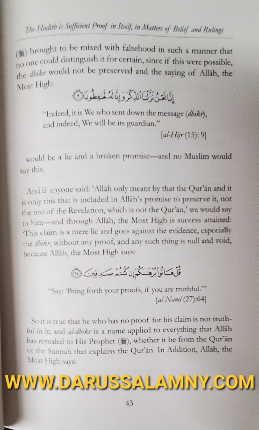 Follow the Sunnah of the Prophet – Islamic Guide to Hadith & the Sunnah