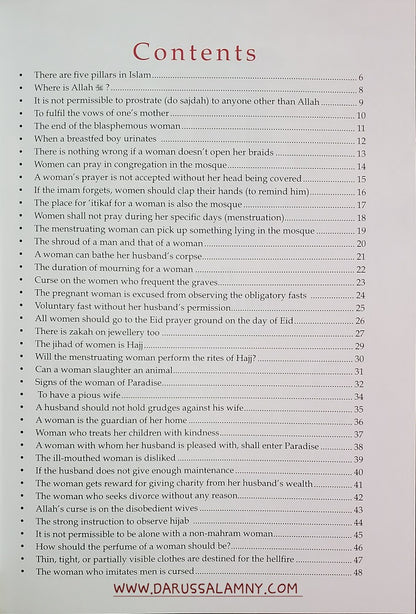 Forty Hadith About Women – Islamic Guidance on Women’s Status, Rights & Responsibilities