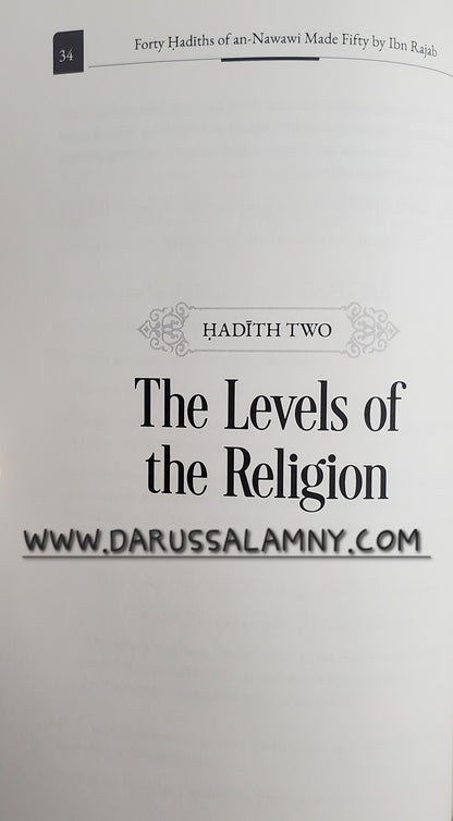 Commentary on Forty Hadith of an-Nawawi Made Fifty  by Ibn Rajab –Islamic English Hadith