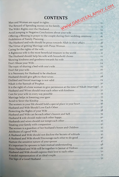 Forty Hadith About Marital Responsibilities – Islamic Guidance on Marriage