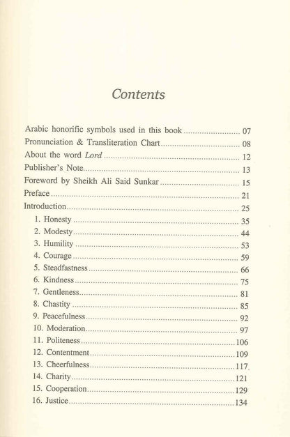 Forty Hadiths on Good Moral Values by Capt.[ Rtd ] M. A. Ondig