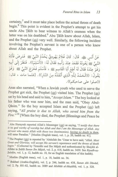 Funeral Rites in Islam by Dr. Abu Ameenah Bilal Philps