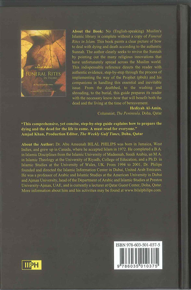Funeral Rites in Islam by Dr. Abu Ameenah Bilal Philps