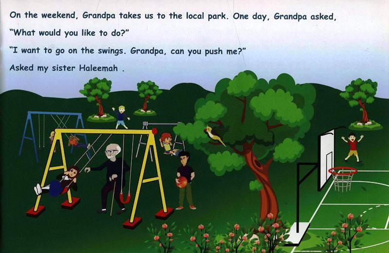 I Love My Grandpa – I Love My Family Islamic Children’s Book | Family Values for Kids