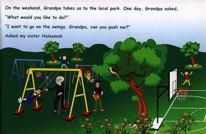 I Love My Grandpa – I Love My Family Islamic Children’s Book | Family Values for Kids