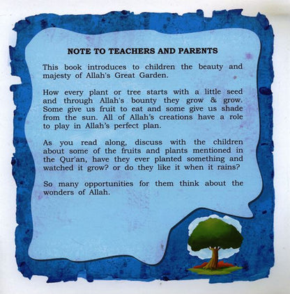 Allah’s Great Garden – Let’s Think About Series by Ali Gator | Islamic Children’s Book