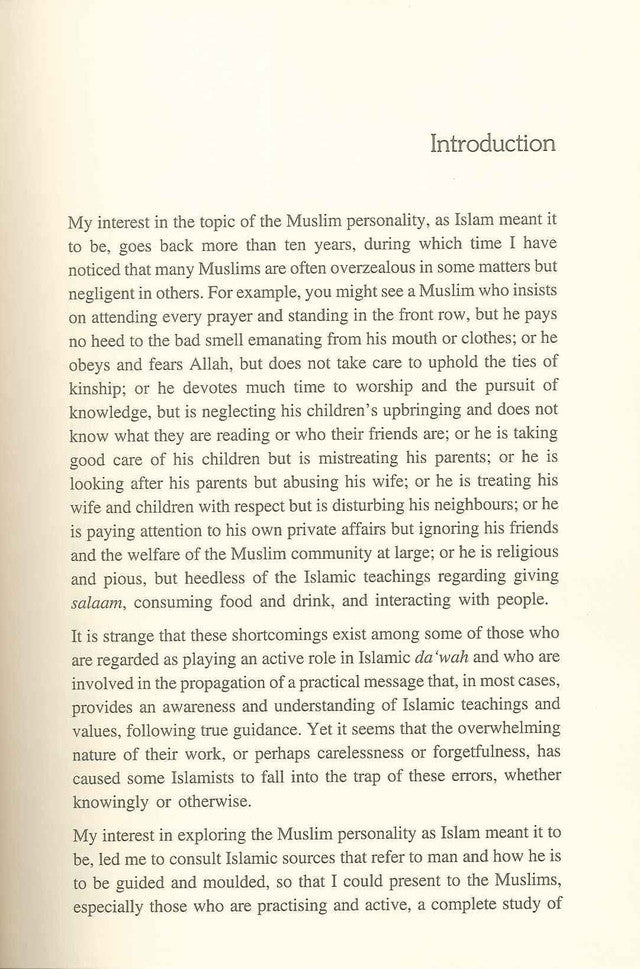 The Ideal Muslim by Muhammad Ali Al-Hashimi