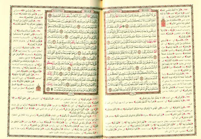 Tafsir Mushaf Uthmani — Cream Paper Arabic Quran with Tafsir