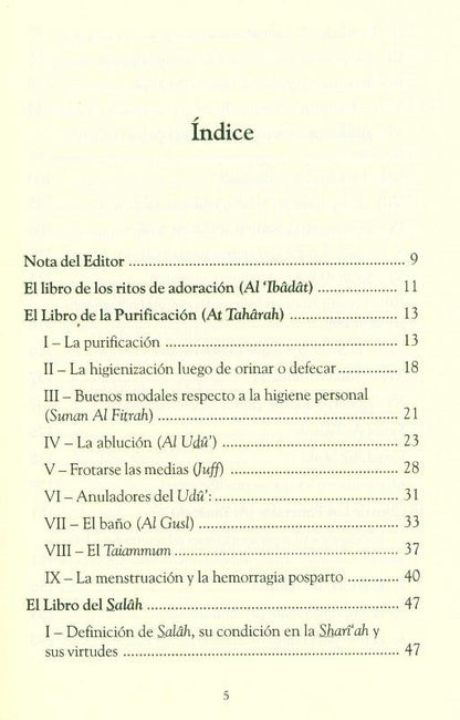 Spanish-Jurisprudencia Islámica en Español (2 Vols) – Los Ritos de Adoración y Fiqh Completo