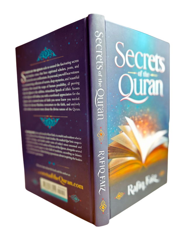 Secrets of the Quran — Hardcover Edition by Rafiq Faiz | Exploring Hidden Gems & Deep Insights of the Qur’an (230 Pages)
