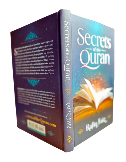 Secrets of the Quran — Hardcover Edition by Rafiq Faiz | Exploring Hidden Gems & Deep Insights of the Qur’an (230 Pages)