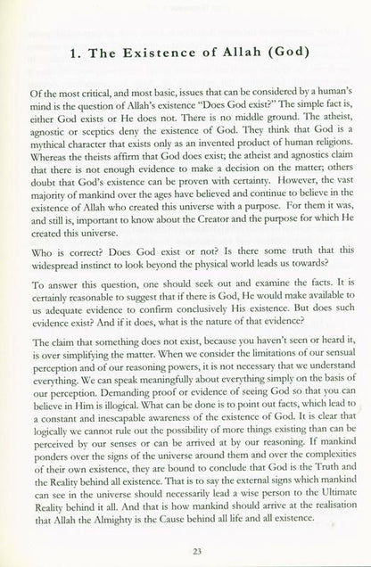 Existence – Islamic Perspective on Creation, Purpose & Consciousness by Dr. Abdul Karim Awad | Message Of Islam (Softcover, 224 Pages)