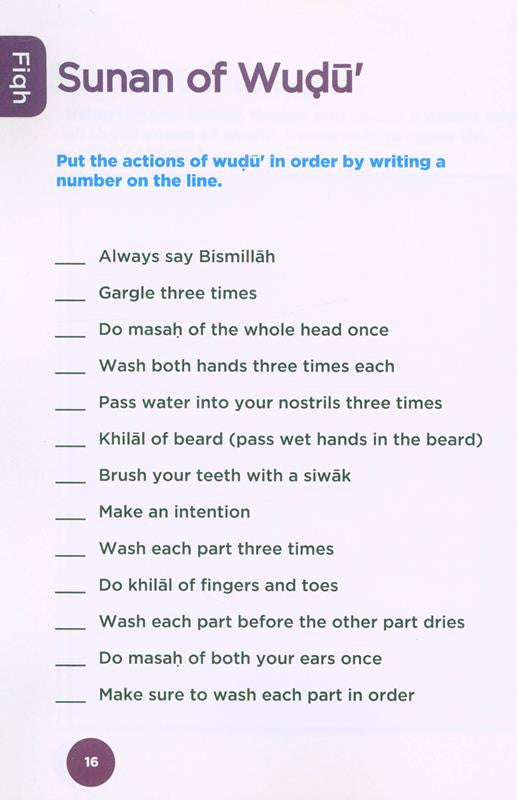 Islamic Curriculum Workbook 2 (المنهج الإسلامي) – Interactive Islamic Learning Activities for Kids