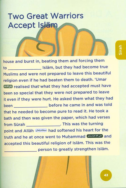Islamic Curriculum Workbook 3 (المنهج الإسلامي) – Interactive Islamic Activities & Learning for Kids
